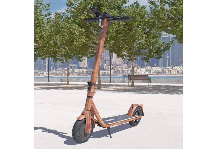 Viron E-Scooter Elektro Scooter mit Straßenzulassung Aluminium, Elektroroller eKFV Zulassung Faltbar Roller EScooter mit ABE