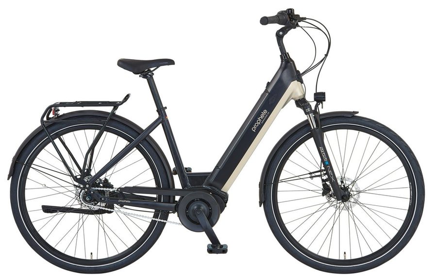 Prophete E-Bike Cityrad Geniesser 3.8, 7 Gang Shimano Nexus Schaltwerk, Nabenschaltung, Mittelmotor, 400 Wh