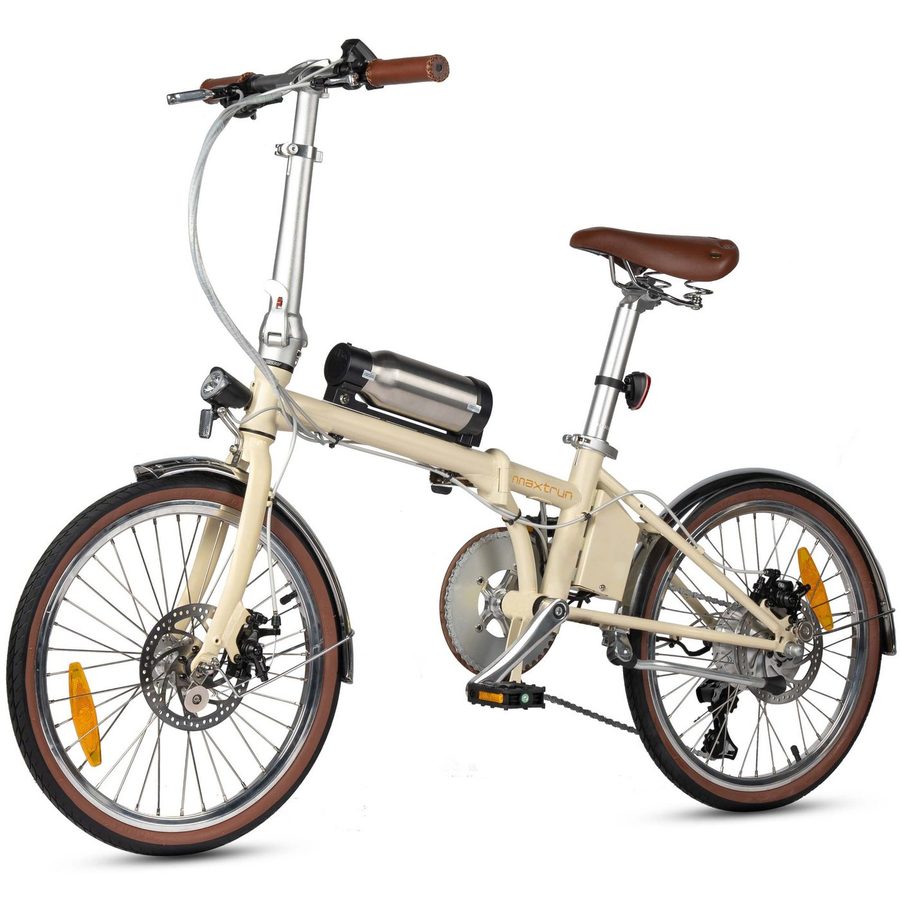 Vankel E-Bike Smart 20 Faltbares Damen u. Herren E-Fahrrad 190WH Pedelec, 36V 60 km, Heckmotor, 190 Wh, Cityrad 7 Gang Shimano,Scheibenbremsen, Kettenschaltung