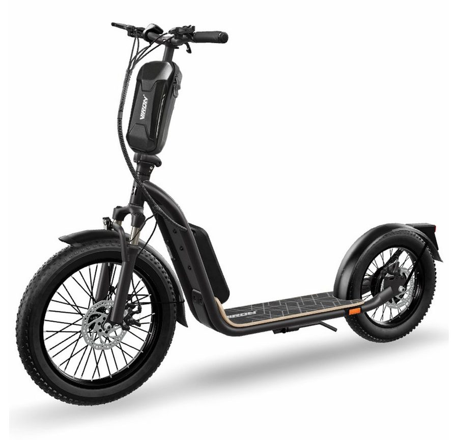 Viron E-Scooter mit Straßenzulassung ABE Elektro Scooter Elektroroller eKFV Zulassung, 20,00 km/h, Faltbar Roller EScooter