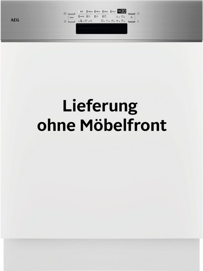 AEG teilintegrierbarer Geschirrspüler 7000 GT7200A1SCM, Wassersparende Spülmaschine: 8,4l im Eco-Programm-effiziente Reinigung