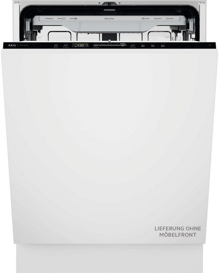 AEG vollintegrierbarer Geschirrspüler XXL Serie 8000, 60cm, WiFi GI8700B2SC, 15 Maßgedecke, Spülmaschine mit 5 cm mehr Innenraum passt unter 90 cm-Arbeitsplatte