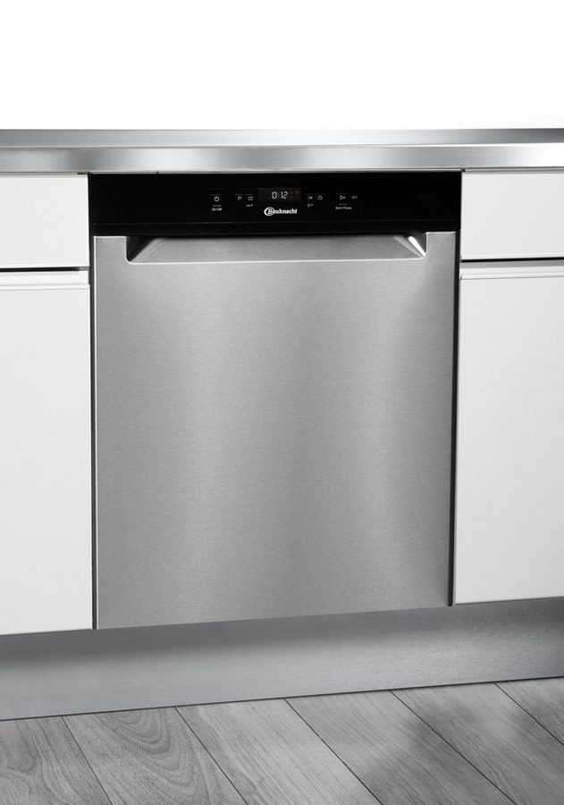 BAUKNECHT Unterbaugeschirrspüler BUC 3C26 X (2), 14 Maßgedecke, ActiveDry – automatische Türöffnung für perfekt getrocknetes Geschirr
