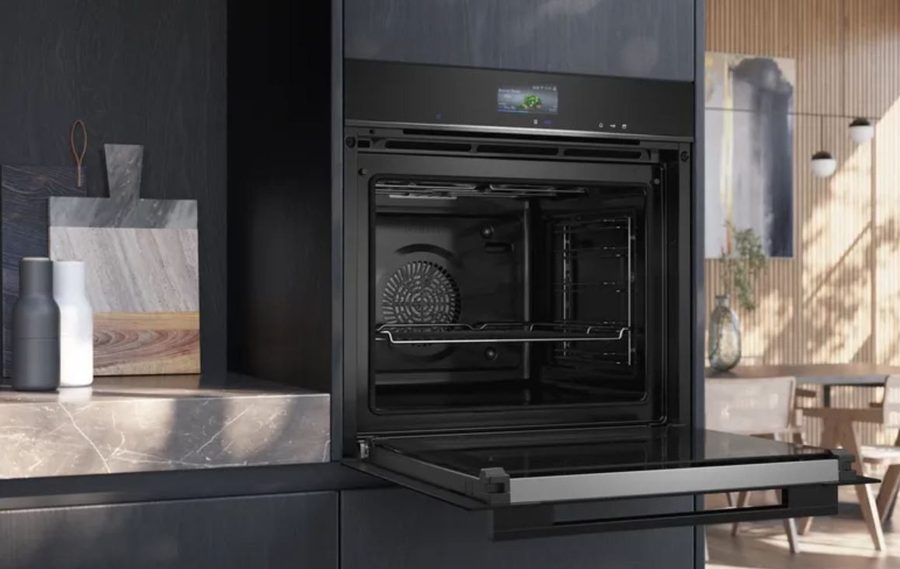 SIEMENS Backofen HR776G1B1 iQ700 A+ Einbaubackofen mit Dampunterstützung