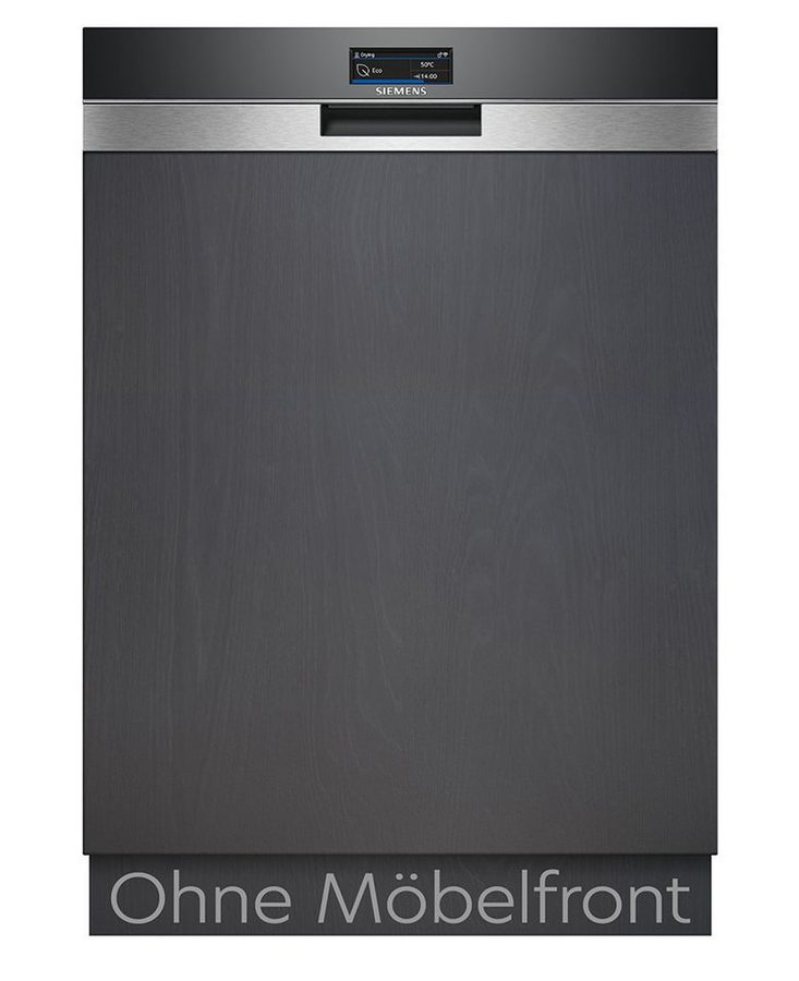SIEMENS teilintegrierbarer Geschirrspüler iQ700 SN57TS00CE, 14 Maßgedecke, Schnellere & Clevere Reinigung dank varioSpeed Plus