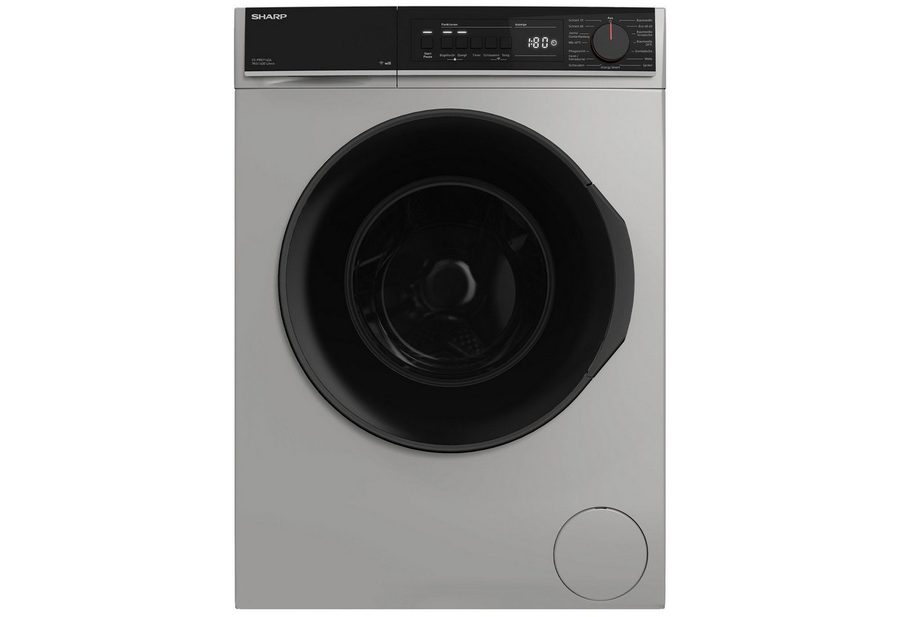 Sharp Waschmaschine ES-PRO714SA-DE, 7 kg, 1400 U/min, AquaStop, AllergySmart, Dampf, WiFi, Kindersicherung von Sharp