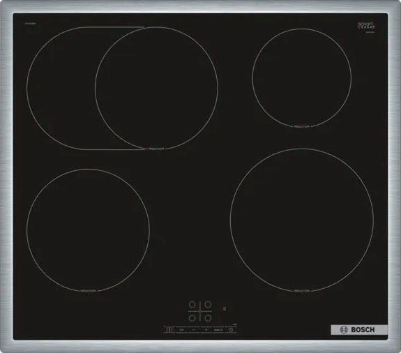 BOSCH Induktions-Kochfeld Serie 4 PIF64RBB5E, Touch Select-Funktion für Bedienung per Fingerdruck