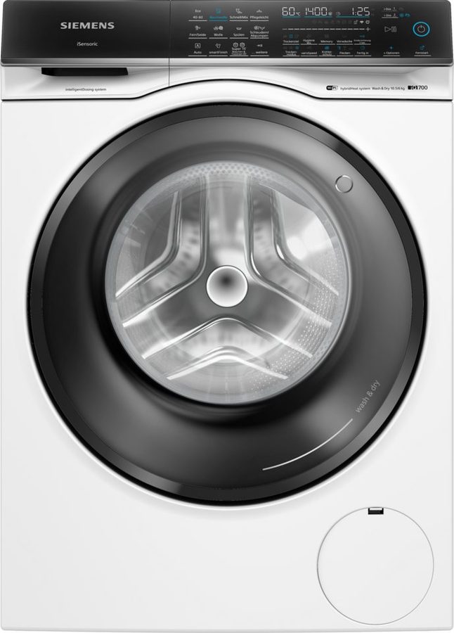 SIEMENS Waschtrockner iQ700 WN54C2A40, 10,5 kg, 6 kg, 1400 U/min