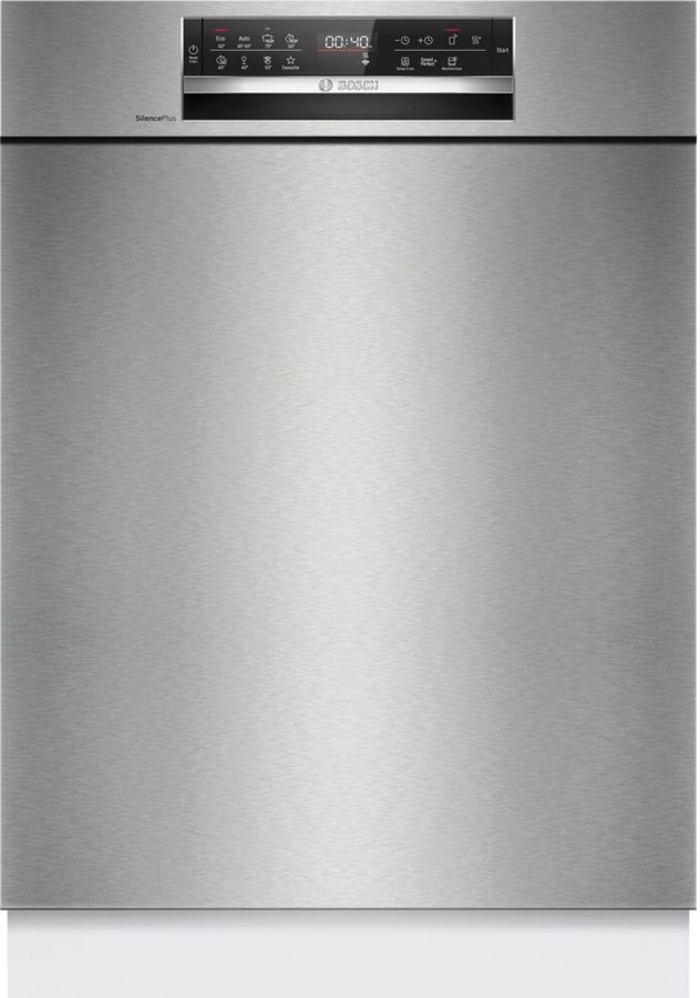 BOSCH Unterbaugeschirrspüler Serie 6 SMU6ECS12E, 14 Maßgedecke, Made in Germany, flexible Körbe & 3-fach Rack Matic