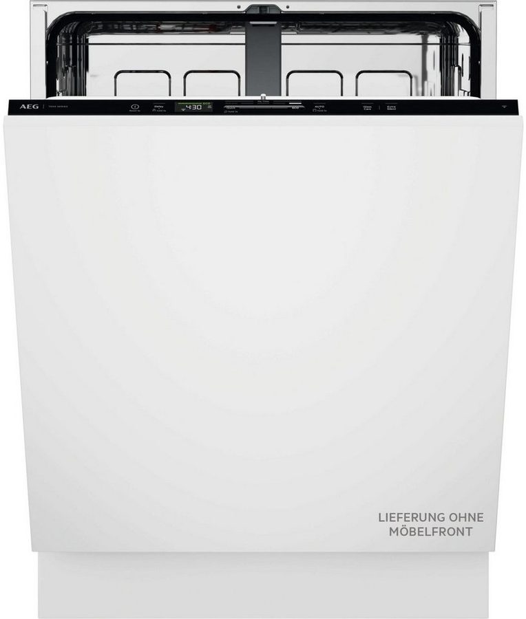 AEG vollintegrierbarer Geschirrspüler Serie 7000, 60 cm, WiFi V72GIB10SN, 13 Maßgedecke, Wassersparende Spülmaschine: 8,4l im Eco-Programm-effiziente Reinigung