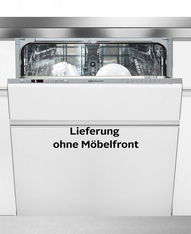 BAUKNECHT vollintegrierbarer Geschirrspüler OBIC ECOSTAR 5320, 14 Maßgedecke, ActiveDry – automatische Türöffnung für perfekt getrocknetes Geschirr