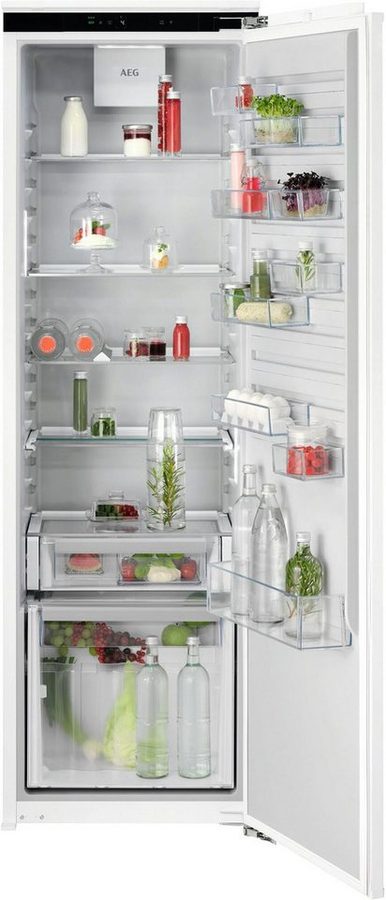 AEG Einbaukühlschrank 6000 TK6FS181CC 923584303, 176,9 cm hoch, 55,7 cm breit, CustomFlex® – Flexible Fächer in der Kühlschranktür für mehr Stauraum