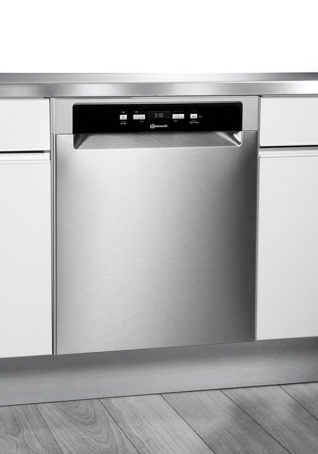 BAUKNECHT Unterbaugeschirrspüler OBKUC 3C26 F X (2), 14 Maßgedecke, ActiveDry – automatische Türöffnung für perfekt getrocknetes Geschirr