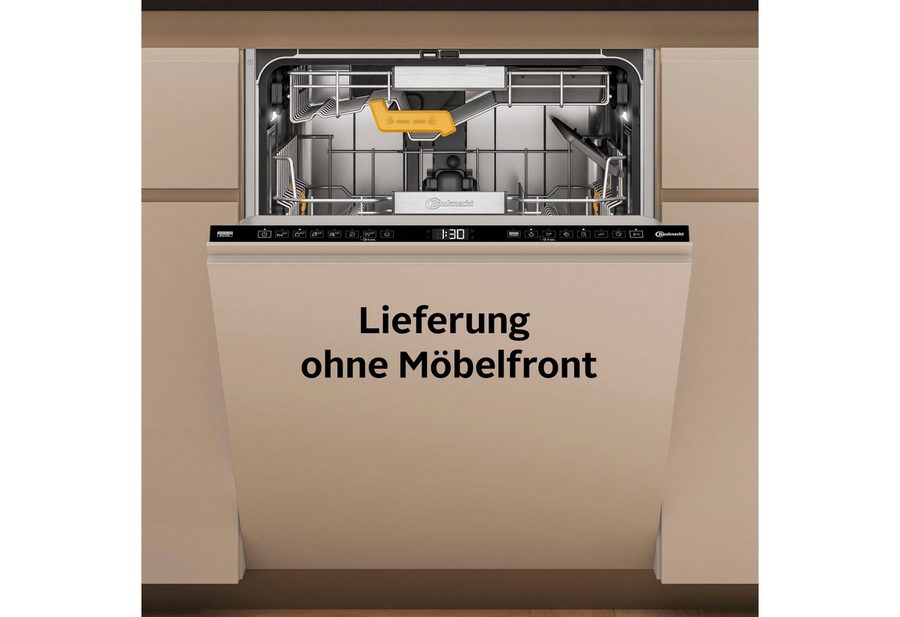 BAUKNECHT vollintegrierbarer Geschirrspüler BK81A15AM3TUCO0, 9,9 l, 15 Maßgedecke, Flüsterleise – mit Geräuschwerten von bis zu 38 dB besonders leise