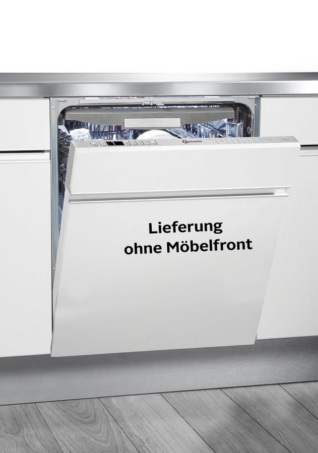 BAUKNECHT vollintegrierbarer Geschirrspüler OBIC Ecosilent 7540, 14 Maßgedecke, Doppelter Komfort – mit Besteckschublade und zusätzlichem Besteckkorb