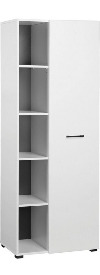 OTTO home Aktenschrank Moid, moderner Mehrzweckschrank, Maße: 64,5x41,5x175 cm, 5 Fächer mit viel Stauraum von OTTO home