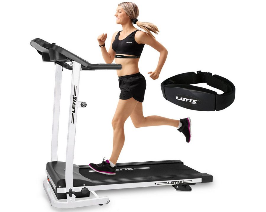 Letix Sports Laufband Speedrunner mit LCD-Display Motorisiertes Fitnessgerät (Heimtrainer elektrisch), mit Bluetooth & APP Funktion von Letix Sports