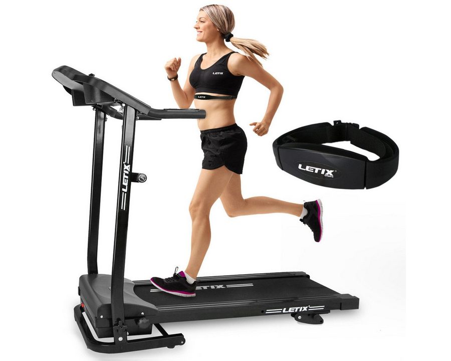 Letix Sports Laufband Speedrunner mit LCD-Display Motorisiertes Fitnessgerät (Heimtrainer elektrisch), mit Bluetooth & APP Funktion von Letix Sports