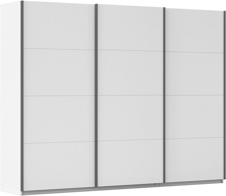 OTTO home Schwebetürenschrank Kleiderschrank Schrank Garderobe AGORDO mit Dekor- oder Hochglanzfront (Breiten 203/271/315/360 cm in drei Griff-Farben - NEU: Farbe SCHWARZ) durchdachte Innenausstattung, in 4 Breiten und 2 Höhen MADE IN GERMANY