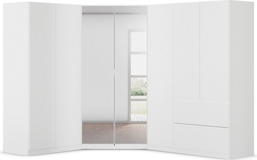 rauch Schrank-Set Kleiderschrank Schrank Garderobe Wäscheschrank COSTA Größe 208x253 cm, (Set, 3-St., in 3 Ausstattungen BASIC/CLASSIC/PREMIUM), viel Platz, grifflose Front und Push-to-Open Funktion MADE IN GERMANY