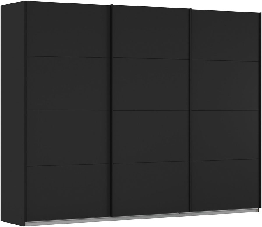 OTTO home Schwebetürenschrank Kleiderschrank Schrank Garderobe AGORDO mit Dekor- oder Hochglanzfront (Breiten 203/271/315/360 cm in drei Griff-Farben - NEU: Farbe SCHWARZ) durchdachte Innenausstattung, in 4 Breiten und 2 Höhen MADE IN GERMANY