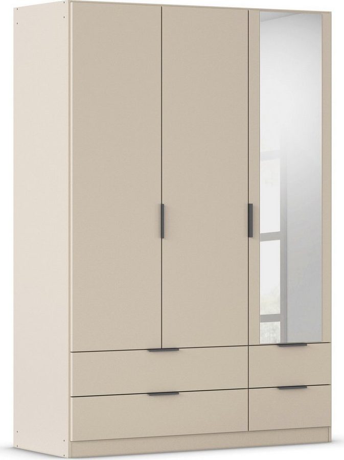 rauch Kleiderschrank Drehtürenschrank Schrank Garderobe Ankleide Schlafzimmer LAGOA (3 verschiedene Ausstattungen BASIC/CLASSIC/PREMIUM (inkl. SOFT-CLOSE) geräumige Schubladen, 3 Breiten, optional mit Aufsatz MADE IN GERMANY von Rauch