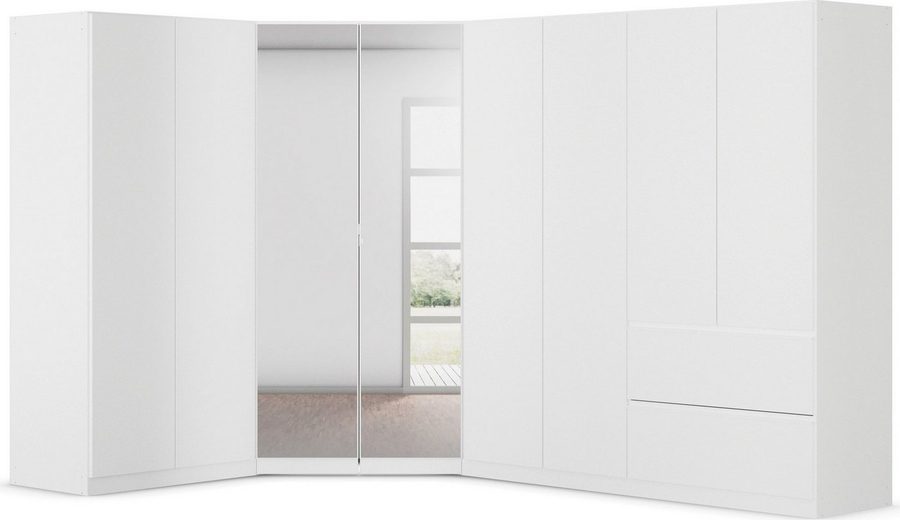 rauch Schrank-Set Kleiderschrank Schrank Garderobe Wäscheschrank COSTA Größe 208x298 cm, (Set, 3-St., in 3 Ausstattungen BASIC/CLASSIC/PREMIUM), viel Platz, grifflose Front und Push-to-Open Funktion MADE IN GERMANY