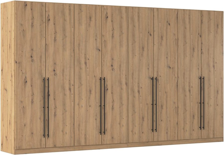 OTTO home Kleiderschrank Mehrzweckschrank Aktenschrank Möbel Mietswohnung Schlafzimmer AVOLA (3 verschiedene Ausstattungen BASIC/CLASSIC/PREMIUM (inkl. SOFT-CLOSE) mit hochwertigen Stangengriffen in Schwarz aus Metall MADE IN GERMANY