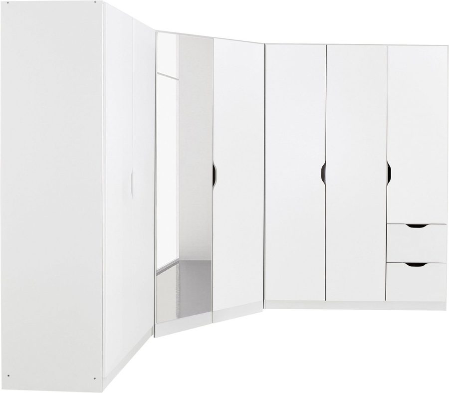 rauch Schrank-Set Freiham, (Set), 3-teilig, schlichte Front mit ausgefrästen Eingriffen MADE IN GERMANY