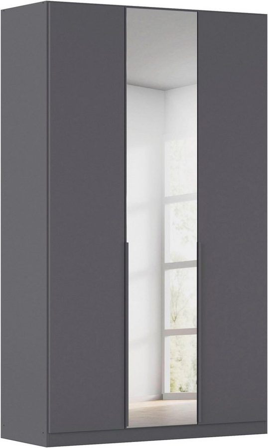 OTTO home Drehtürenschrank Kleiderschrank Schrank Garderobe AGORDO mit Dekor- oder Hochglanzfront (in zwei Griff-Farben, Breiten 91-405 cm) durchdachte Innenausstattung, in 8 Breiten und 2 Höhen MADE IN GERMANY