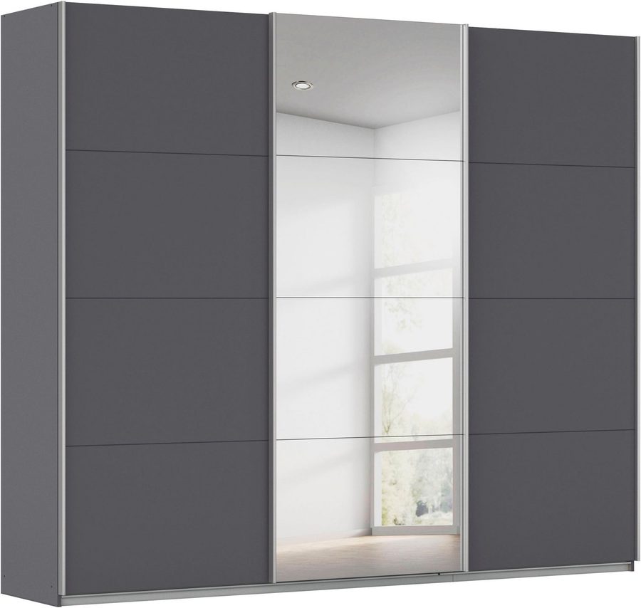OTTO home Kleiderschrank Mehrzweckschrank Schwebetürenschrank Mietswohnung Schlafzimmer CORTONA (erhältlich in Breite: 136/181/203/226/271/315/360 cm, Höhe: 210/229 cm) in 3 Ausstattungen BASIC/CLASSIC/PREMIUM (SOFT-CLOSE) MADE IN GERMANY