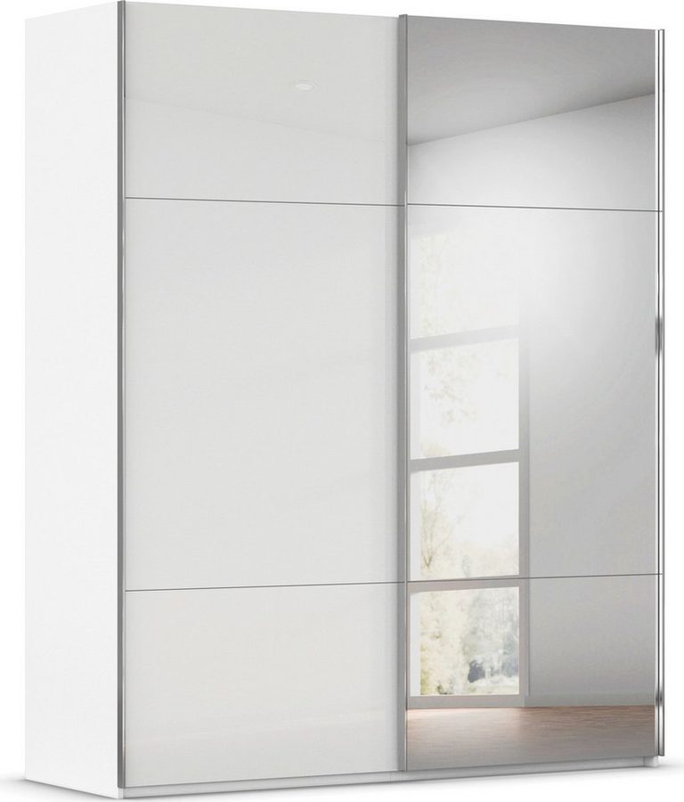 rauch Schwebetürenschrank Kleiderschrank Schrank Garderobe Schlafzimmerschrank CONTIDO (3 verschiedene Ausstattungen BASIC/CLASSIC/PREMIUM (inkl. SOFT-CLOSE) aus hochwertigem Material in 6 Breiten 2 Griff-Farben MADE IN GERMANY