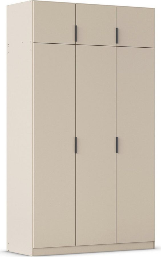 rauch Kleiderschrank Drehtürenschrank Schrank Garderobe Ankleide Schlafzimmer LAGOA (3 verschiedene Ausstattungen BASIC/CLASSIC/PREMIUM (inkl. SOFT-CLOSE) moderne Kantengriffe aus Metall, optional mit Aufsatz MADE IN GERMANY von Rauch