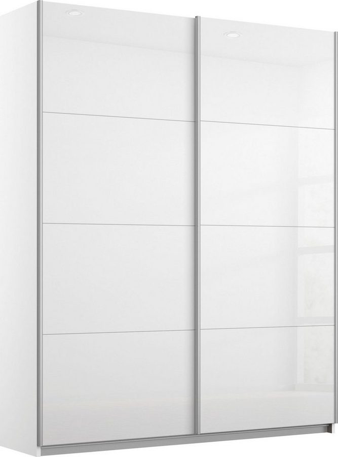OTTO home Schwebetürenschrank Kleiderschrank Schrank Garderobe Schlafzimmerschrank THANOS (3 verschiedene Ausstattungen BASIC/CLASSIC/PREMIUM (inkl. SOFT-CLOSE) Optional mit Spiegel, Metall-Griffleisten alufarben MADE IN GERMANY