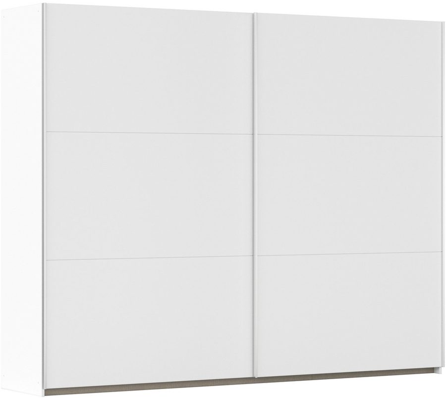 rauch Schwebetürenschrank Kleiderschrank Drehtürenschrank Schrank Garderobe KRONACH (in 3 Ausstattungen BASIC/CLASSIC/PREMIUM, Breiten 131/175/218/261 cm) optional ohne, mit 1 oder 2 Spiegel, viel Stauraum MADE IN GERMANY