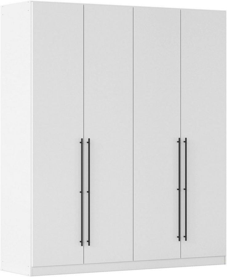 OTTO home Kleiderschrank Mehrzweckschrank Aktenschrank Möbel Mietswohnung Schlafzimmer AVOLA (3 verschiedene Ausstattungen BASIC/CLASSIC/PREMIUM (inkl. SOFT-CLOSE) mit hochwertigen Stangengriffen in Schwarz aus Metall MADE IN GERMANY von OTTO home