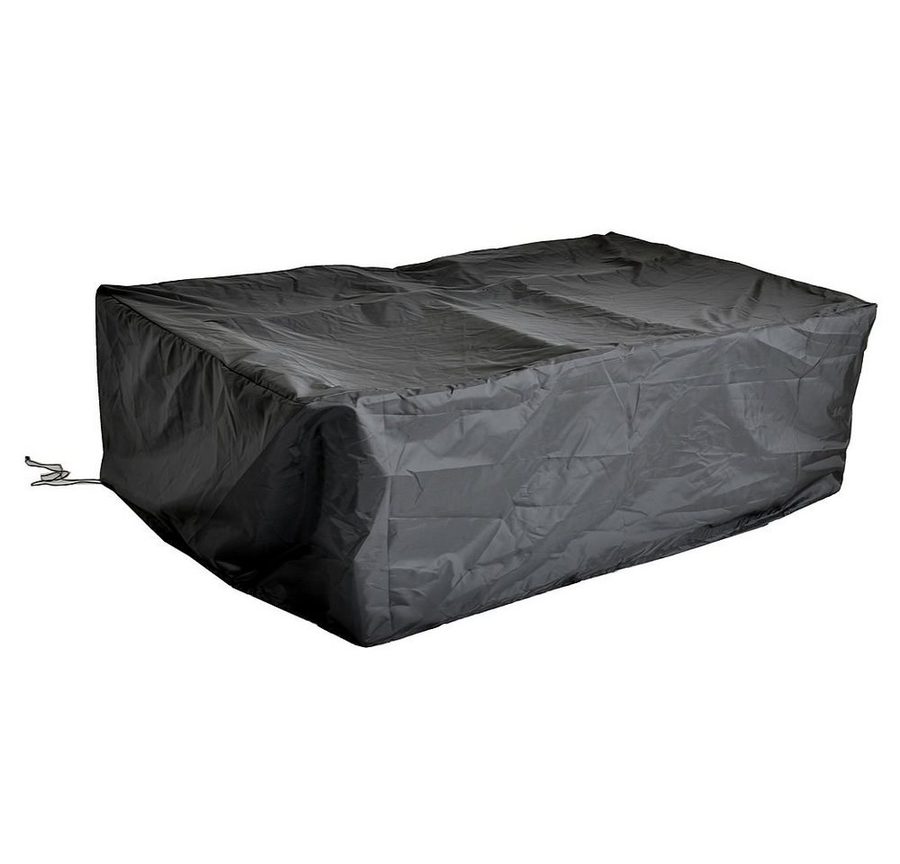 Feel2Home Gartenmöbel-Schutzhülle Abdeckung für Loungeset 160x160x90 cm, PE-Gewebe, abwaschbar, Schwarz (1-St., Premium Schutzhülle) von Feel2Home
