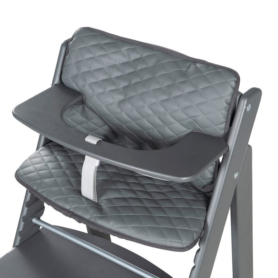 Roba Sitzverkleinerer 2-teilig Graphite gesteppt Sit Up 'Luxe'
