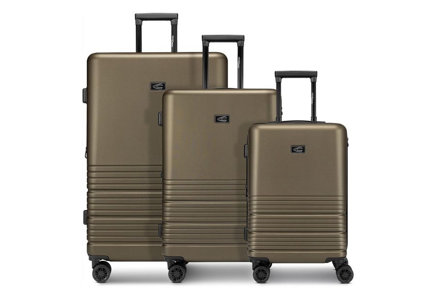 camel active Trolleyset Hanoi, 4 Rollen, (3-teilig, 3 tlg), ABS
