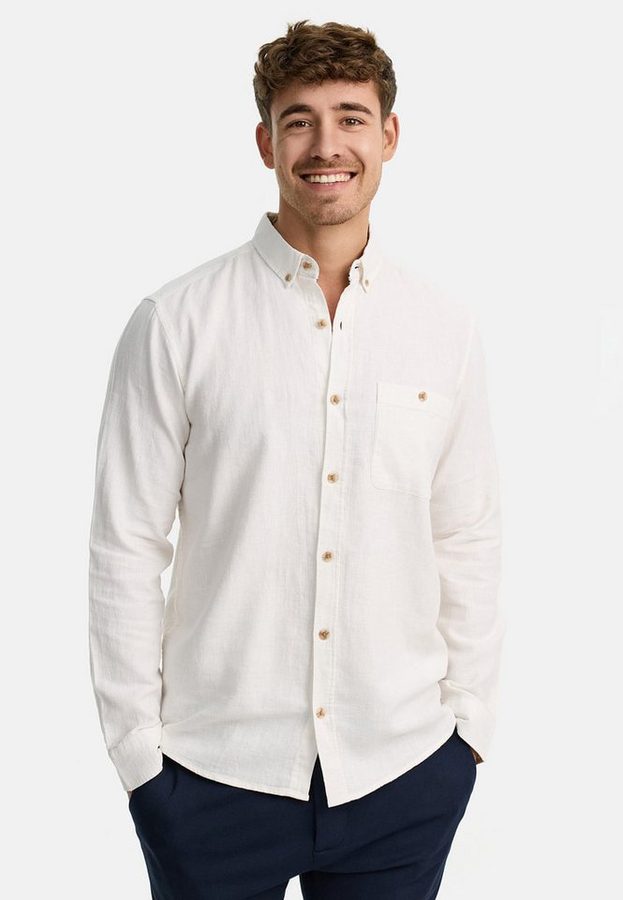 Indicode Langarmhemd Herren INNiell Herrenhemd Langarm von Indicode