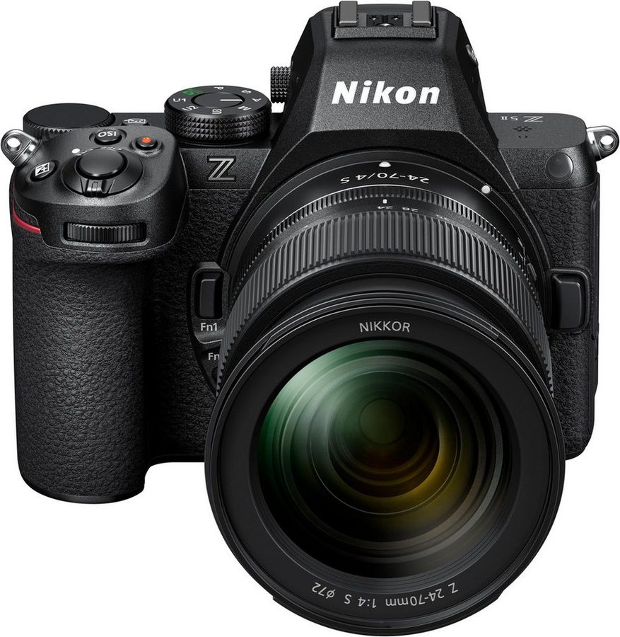 Nikon Kit Z5II + Nikkor Z 24-70mm f4 S Vollformat-Digitalkamera (Nikkor Z 24-70mm f4 S, 24,5 MP, 2,9x opt. Zoom, Bluetooth, WLAN)