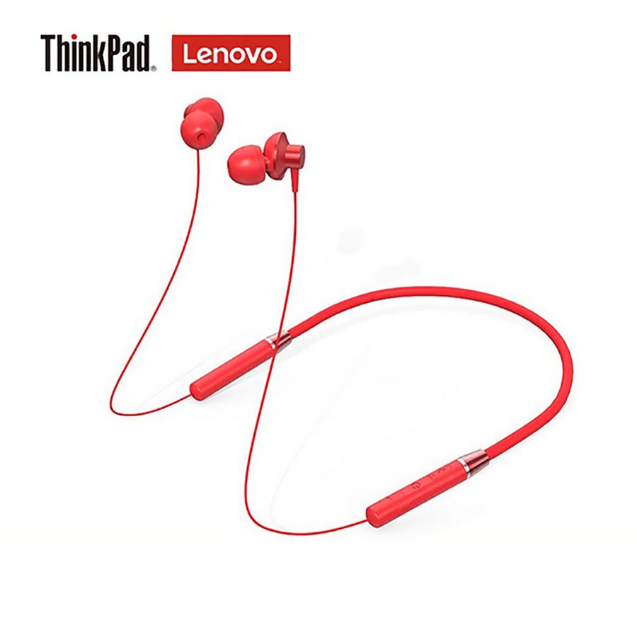 Lenovo HE05 Bluetooth-Kopfhörer Rot von Lenovo