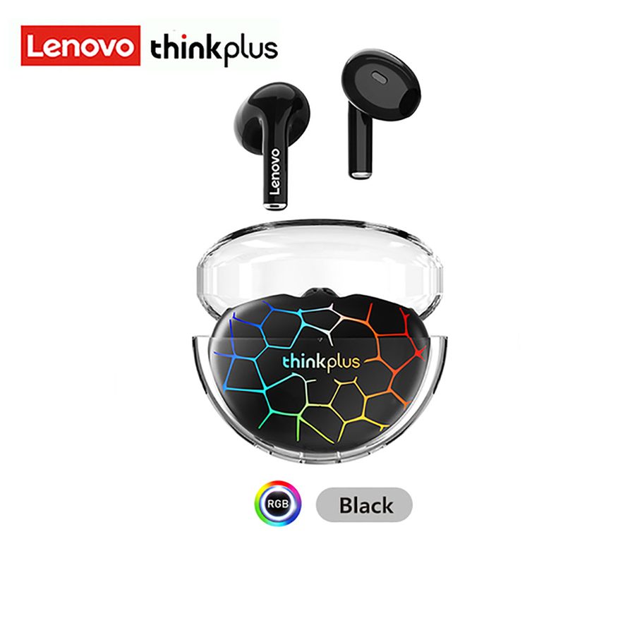 Lenovo LP80 Pro Bluetooth-Kopfhörer Schwarz RGB von Lenovo