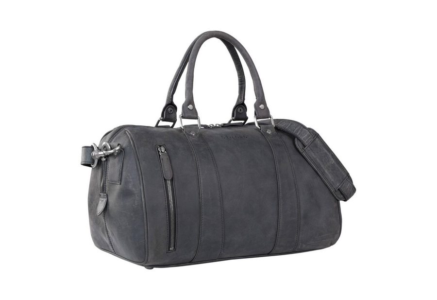 STILORD Weekender "Keanu" Weekender Leder Vintage Handgepäck Reisetasche Echtleder