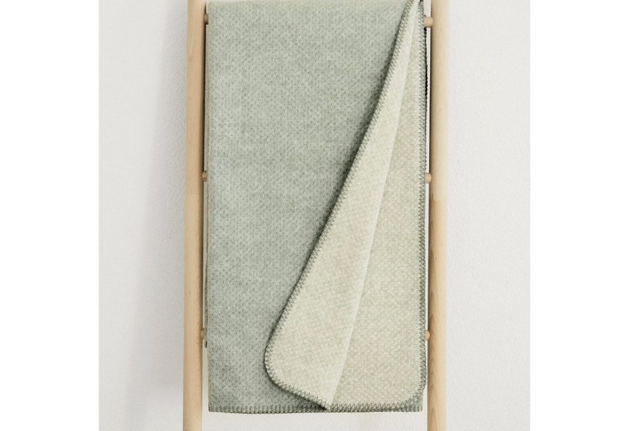 Wolldecke EMMA Premium Kuscheldecke aus 100% weicher Bio-Baumwolle in 7 Farben, RIEMA Germany, weiche Sofadecke 150x200cm Made in Germany, nachhaltig, OEKOTEX