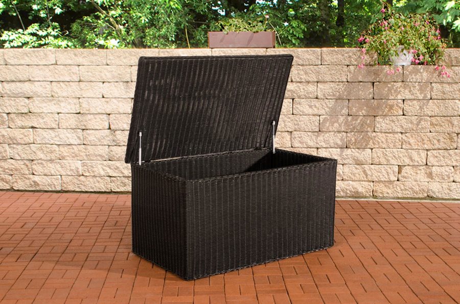 TPFGarden Luxus Auflagenbox Sunny XL 5mm - schwarz Stück von TPFGarden