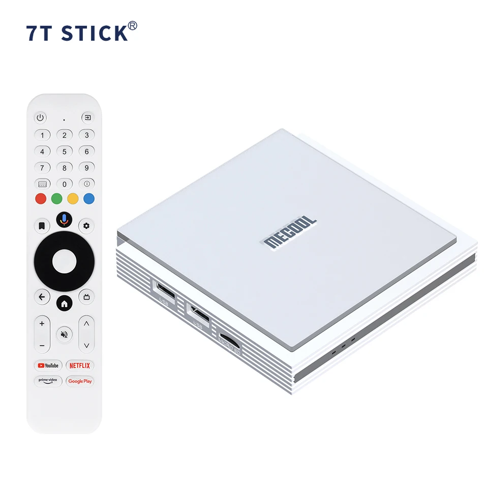 MECOOL KM2 Plus Deluxe 4K-TV-Box, Android 11, 4 GB DDR4 / 32 GB eMMC von MECOOL