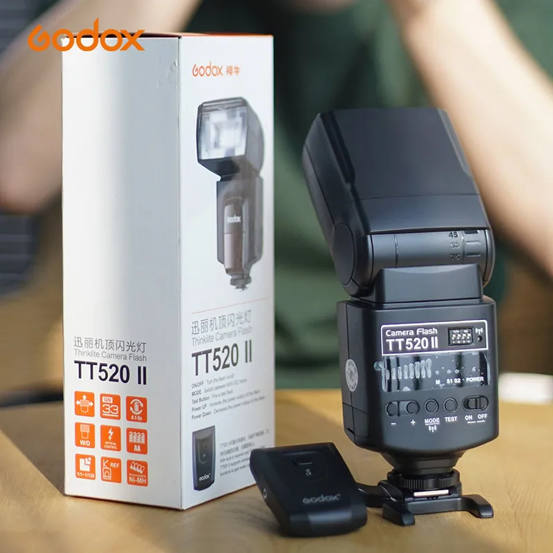 Godox TT520II Aufsteckblitz für Spiegelreflexkameras von Godox