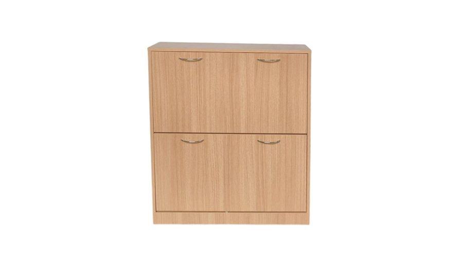 Hardin 1fachgut WoodLine Schuhschrank, ca. 75 x 87 x 24 cm – Holzoptik