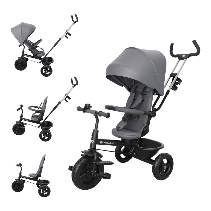 Kinderkraft Dreirad ASTON 2 PLUS
